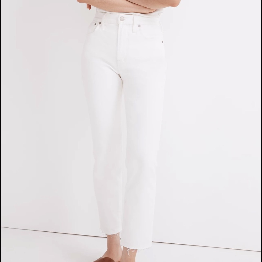 Madewell The Perfect Vintage Jean | White Jeans